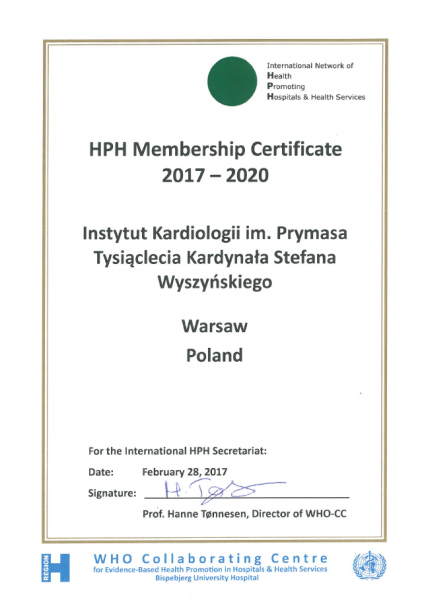 HPH Membership Certificate 2017-2020
